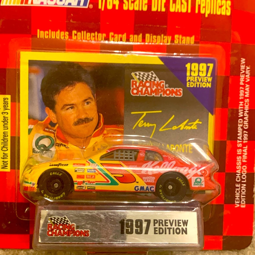 Terry Labonte - RACING CHAMPIONS 1/64 DIECAST NASCAR CARS